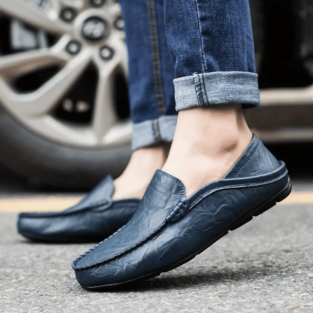 Luxe Italiaanse mocassins - Instapschoenen