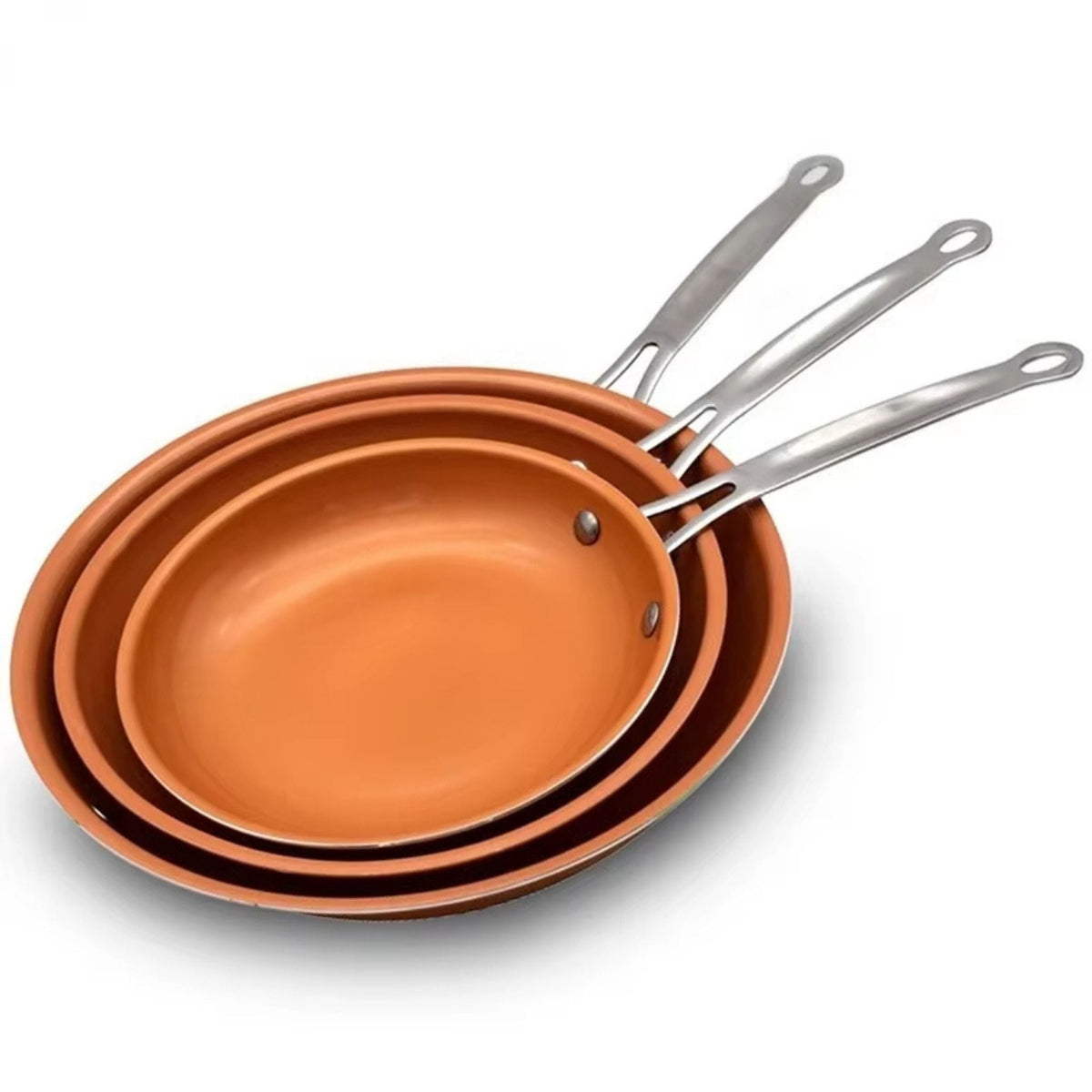 Luxe Koperen Koekenpan voor Precisiekoken