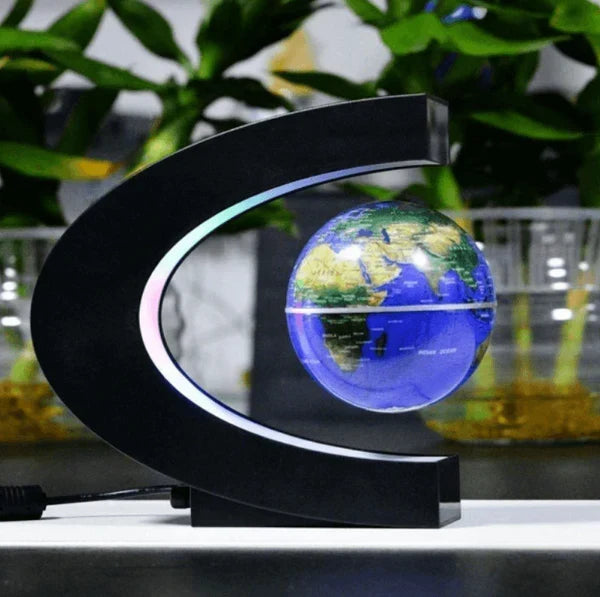 Magnetisch zwevende wereldbol