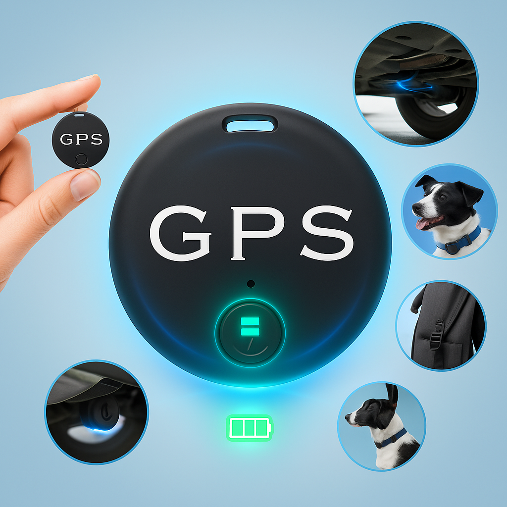 Magnetische GPS-tracker voor auto's en huisdieren