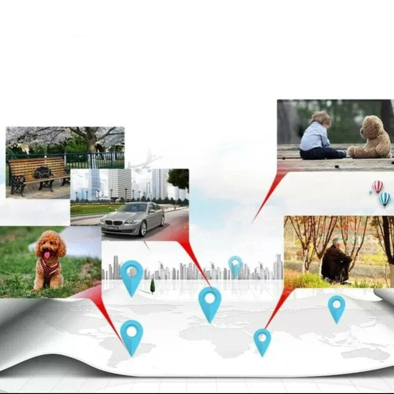 Magnetische mini-GPS-tracker voor wereldwijd gebruik