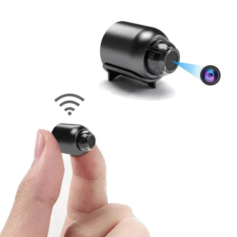 Mini wifi-beveiligingscamera met real-time meldingen en nachtzicht