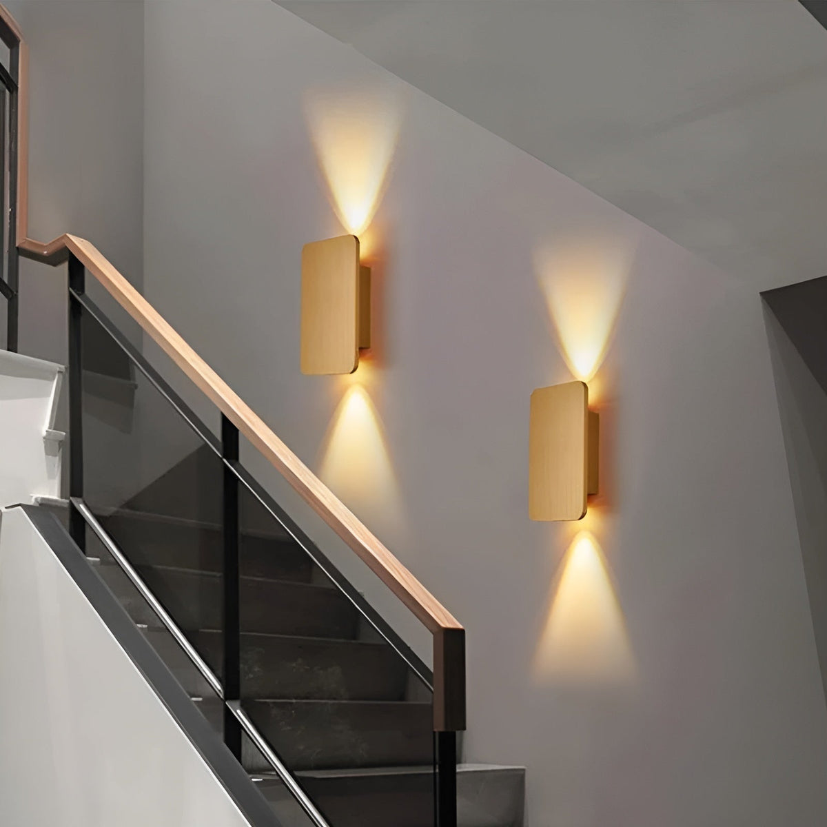 Moderne led-wandlamp in minimalistisch design voor woonkamer en hal