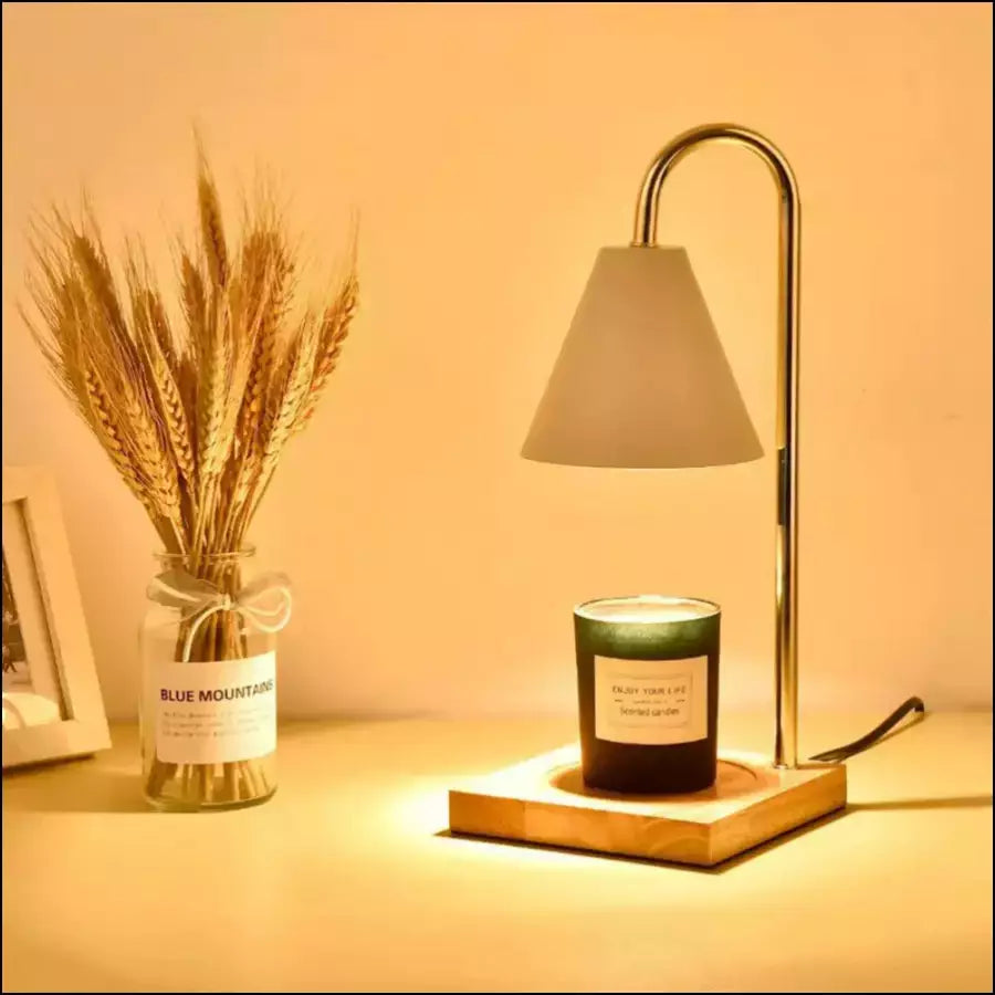 Moderne sfeervolle kaarsenwarmer lamp