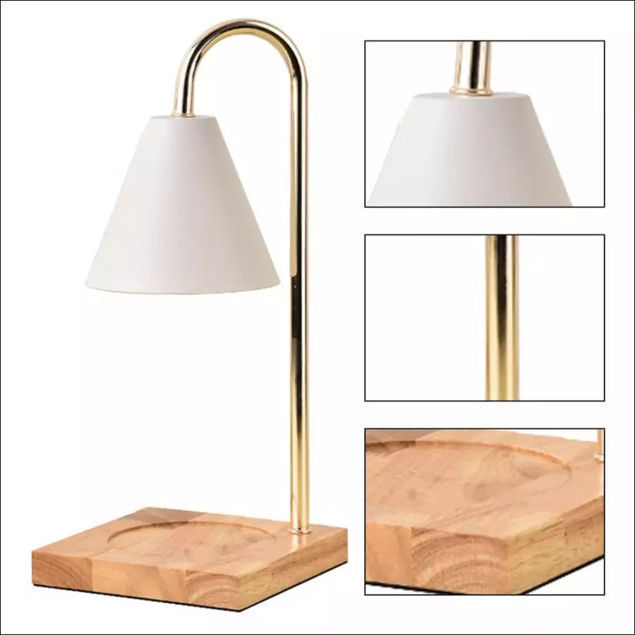 Moderne sfeervolle kaarsenwarmer lamp