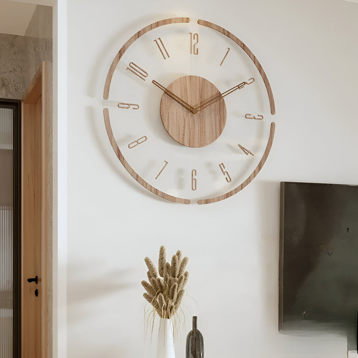 Moderne wandklok