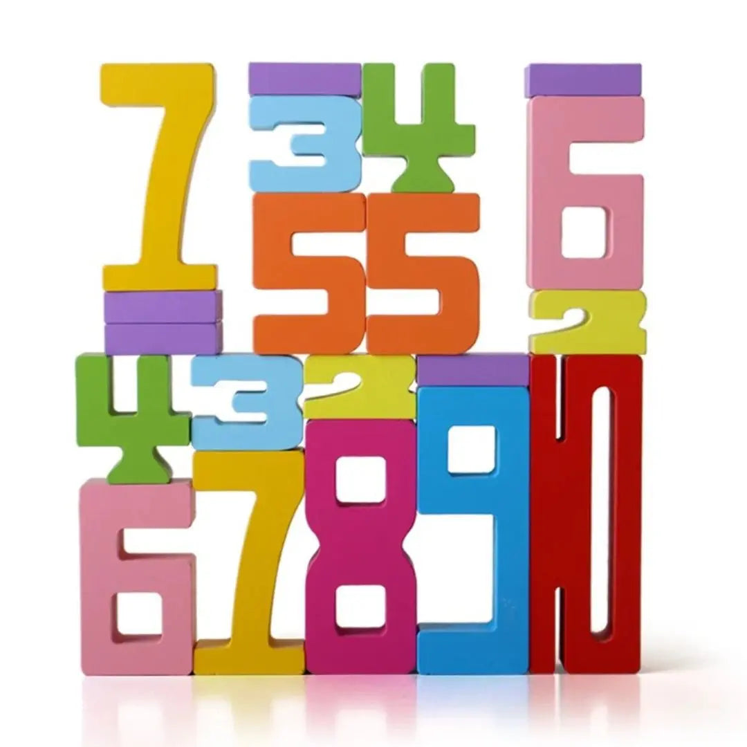 Montessori houten bouwset – Bouwblokken
