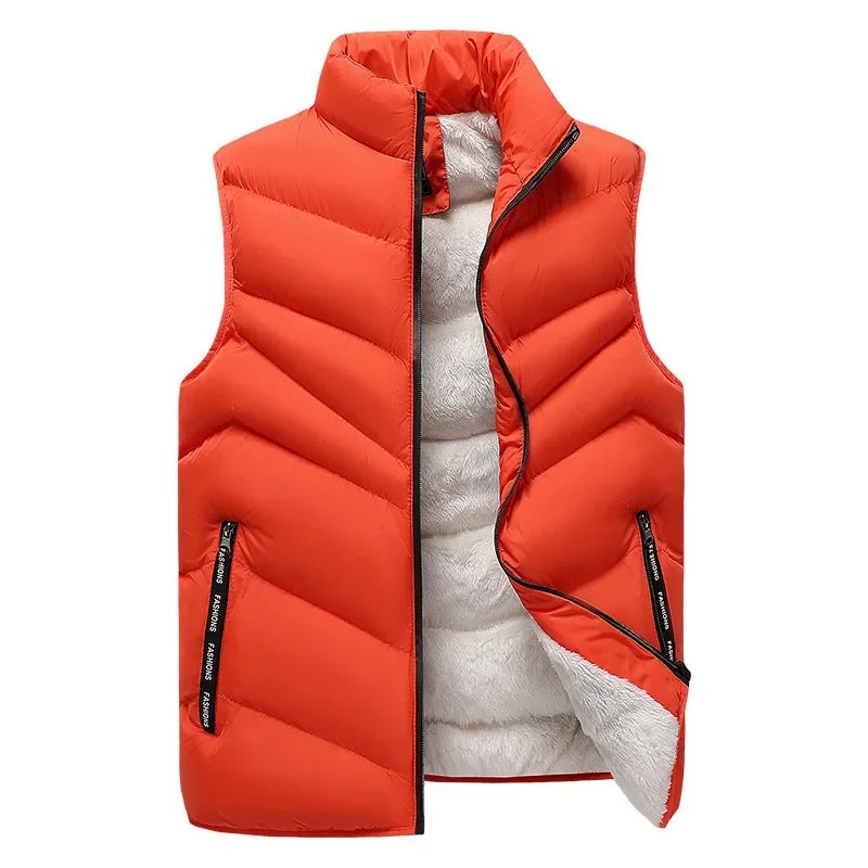 Mouwloos Vest | Groot Warm Fleece Vest