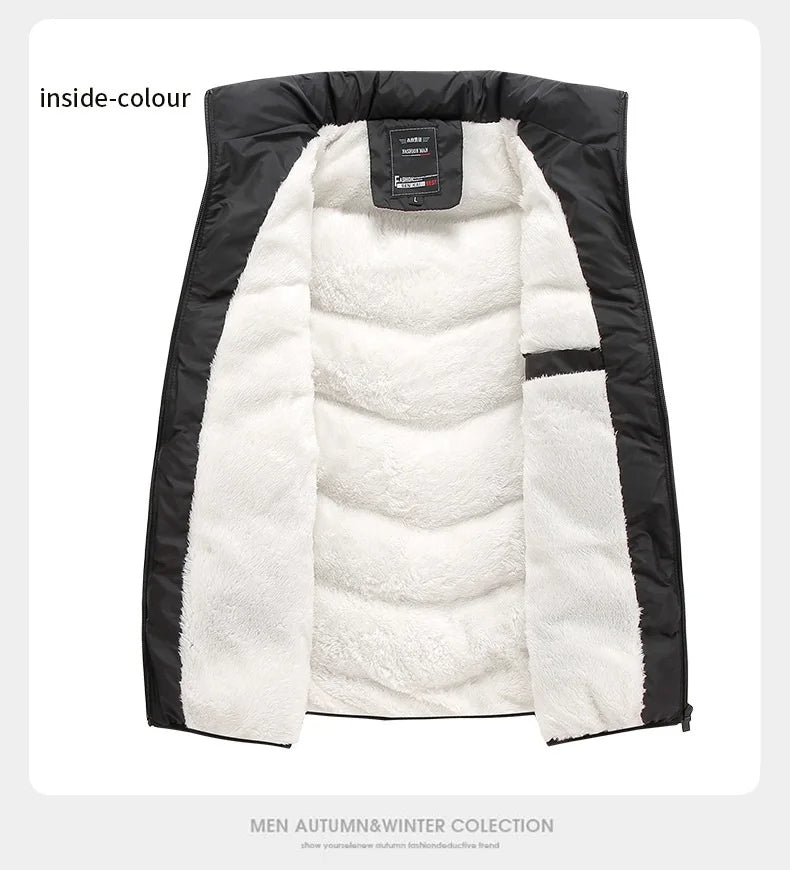 Mouwloos Vest | Groot Warm Fleece Vest