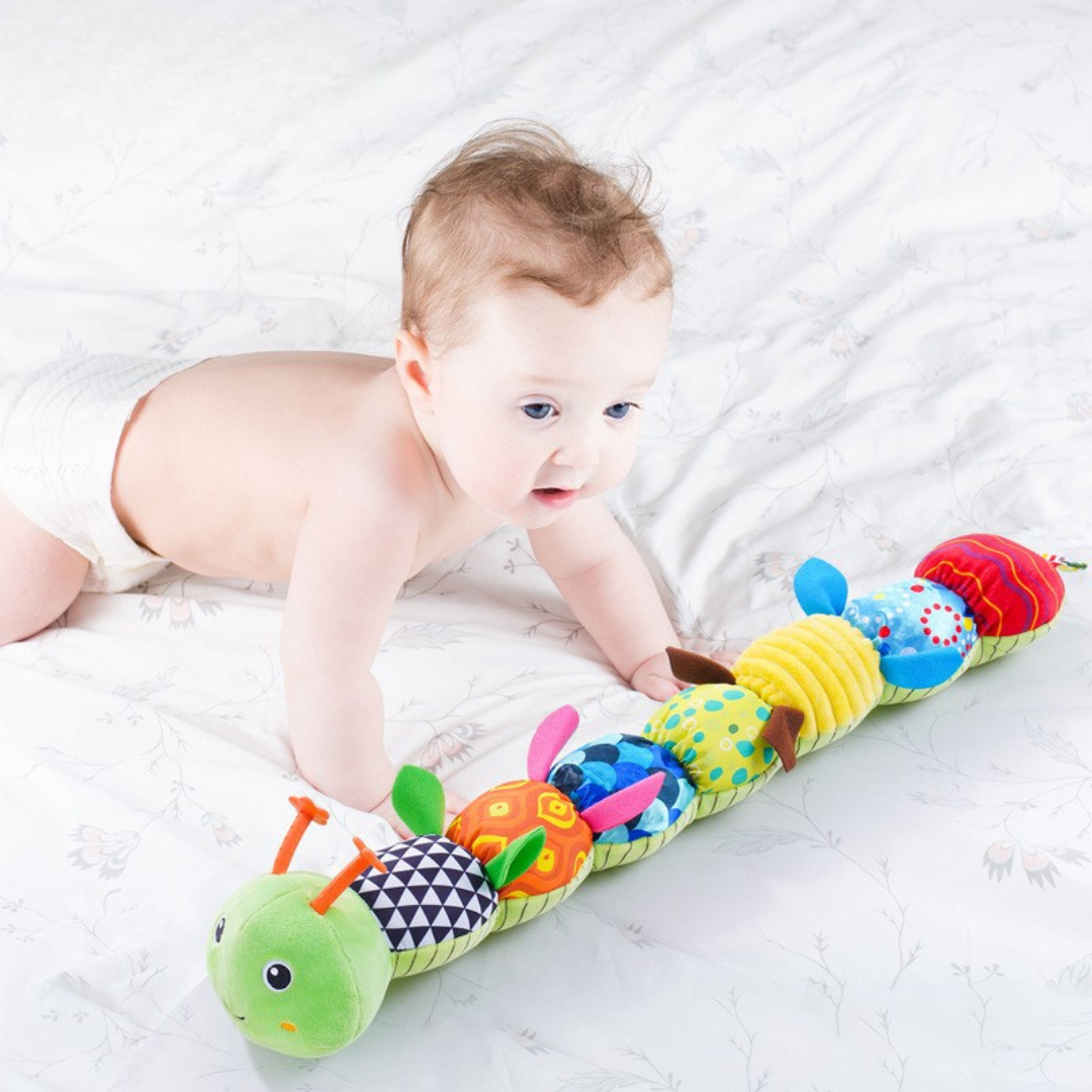 Muzikale rups voor kinderen – Interactieve knuffel voor sensorische en motorische ontwikkeling