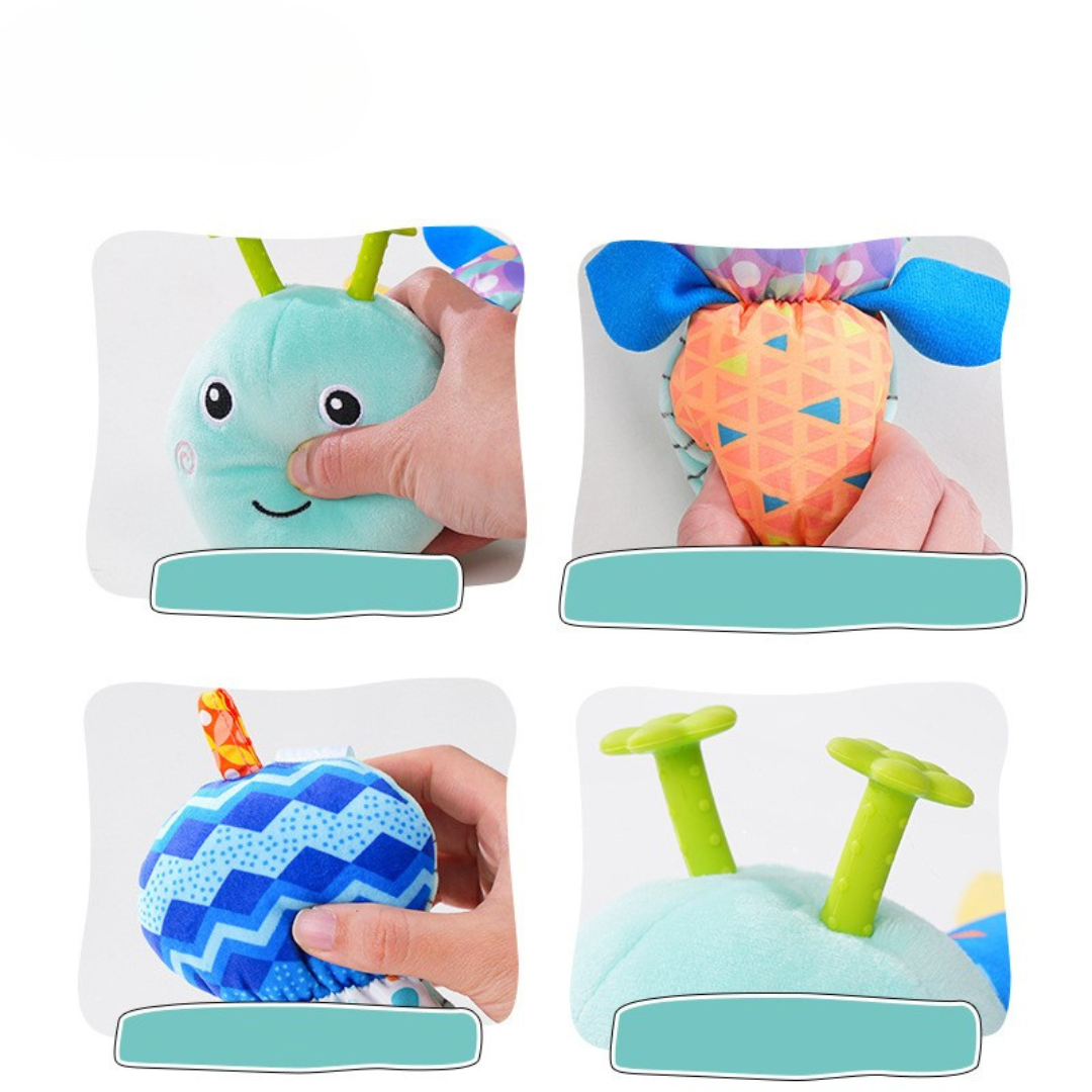 Muzikale rups voor kinderen – Interactieve knuffel voor sensorische en motorische ontwikkeling