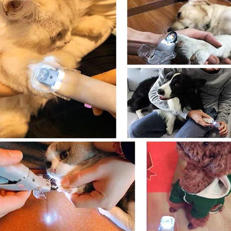 Nagelschaar voor honden met bloedvatsensor