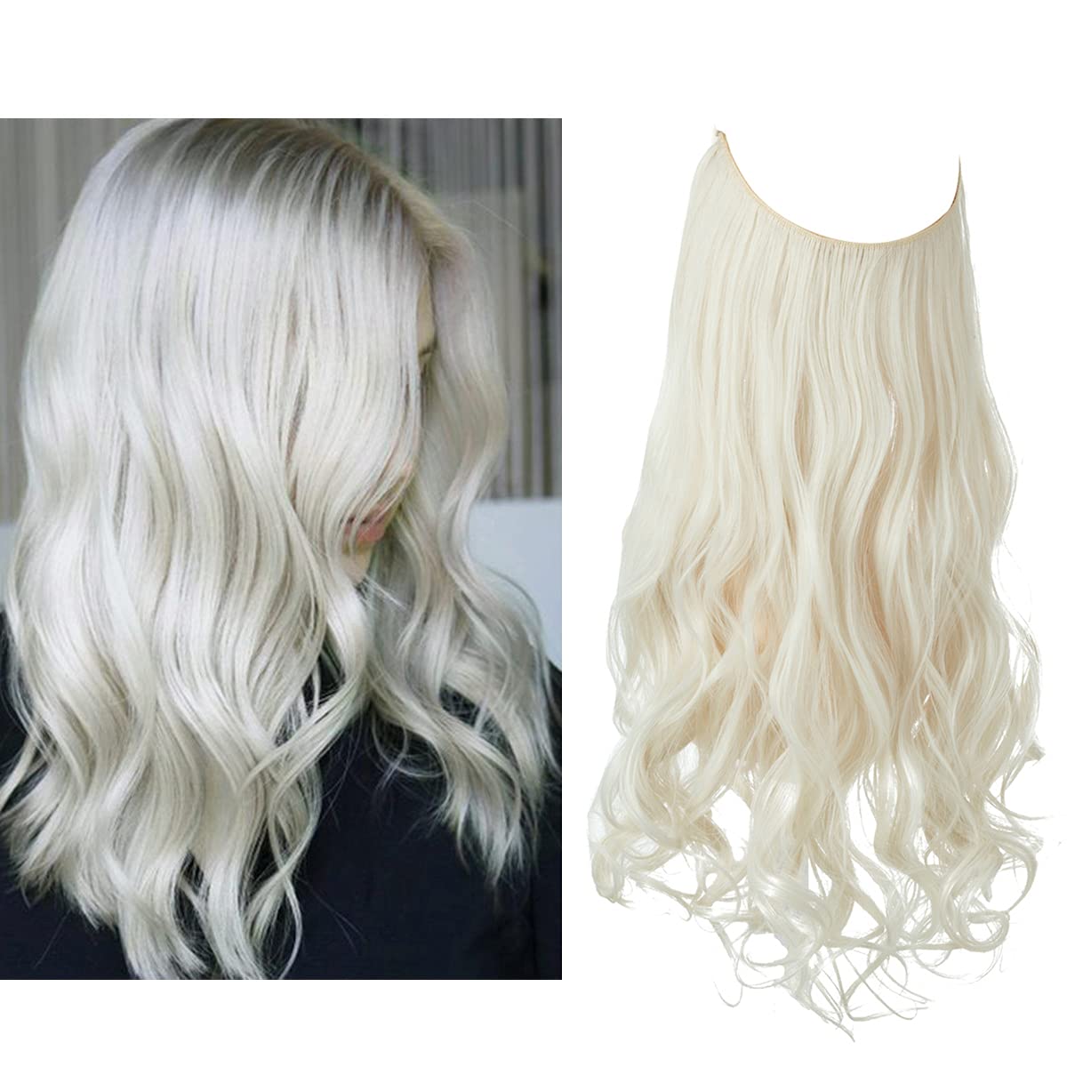 Onzichtbare haarextensions voor dames – Natuurlijke look