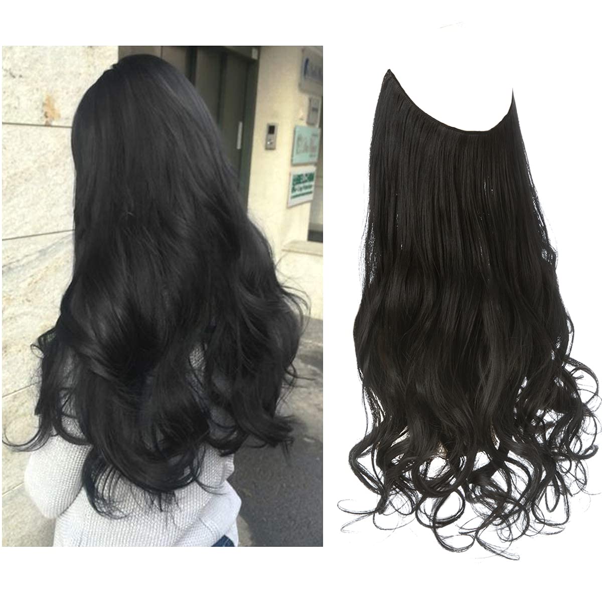 Onzichtbare haarextensions voor dames – Natuurlijke look