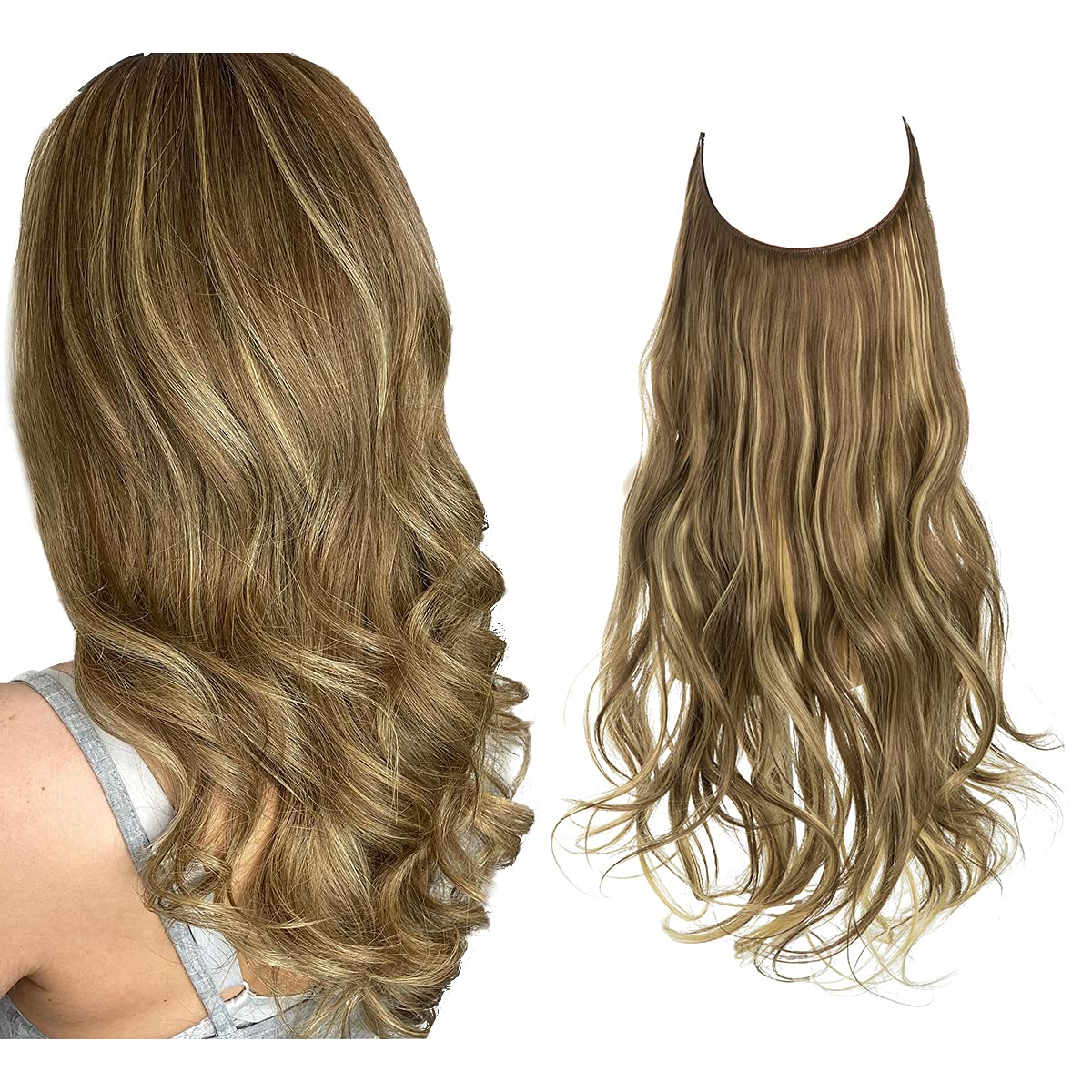 Onzichtbare haarextensions voor dames – Natuurlijke look