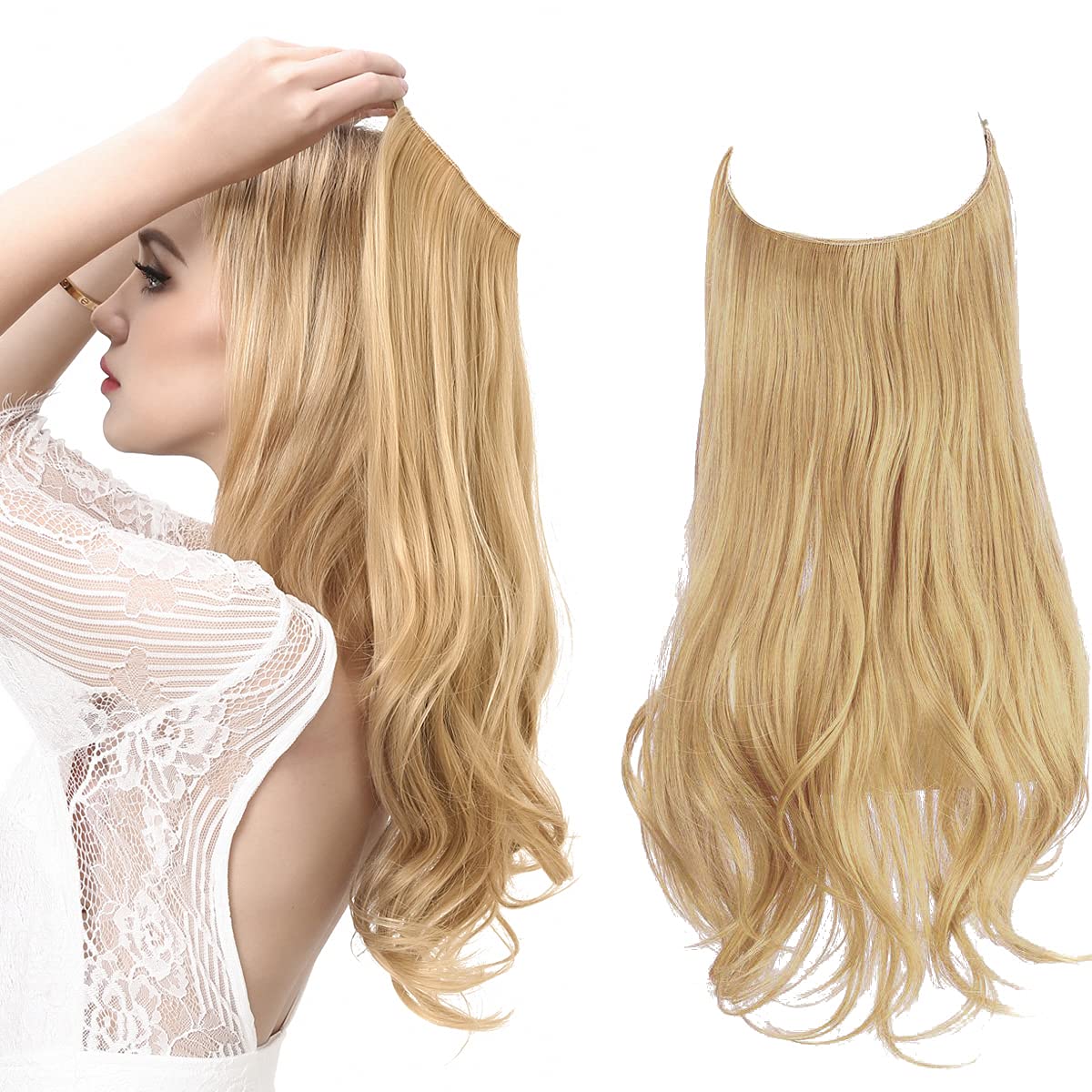 Onzichtbare haarextensions voor dames – Natuurlijke look
