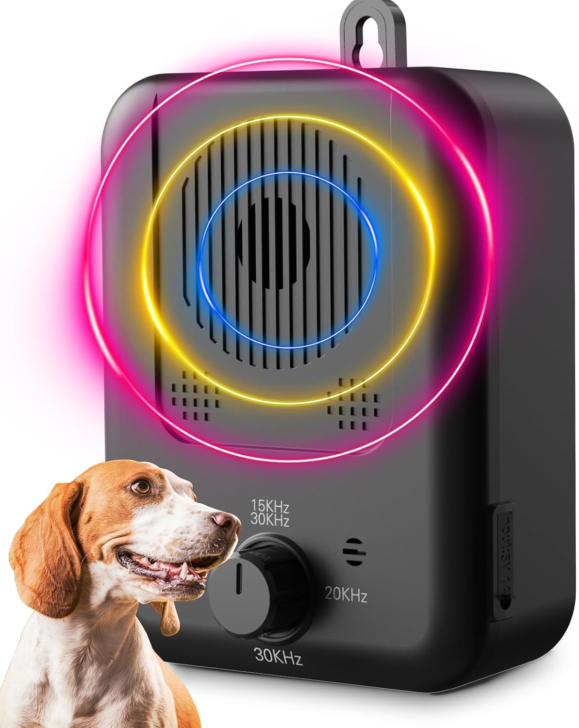 Oplaadbare ultrasone anti-blafhulp voor honden met 15 meter bereik