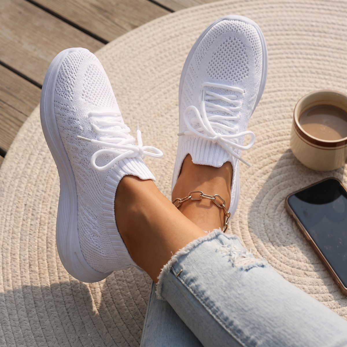 Orthopedische Sneakers voor Dames | Traagschuim | Geschikt voor Opgezwollen Voeten & Diabetes