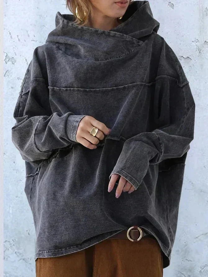 Oversized hoodie voor dames