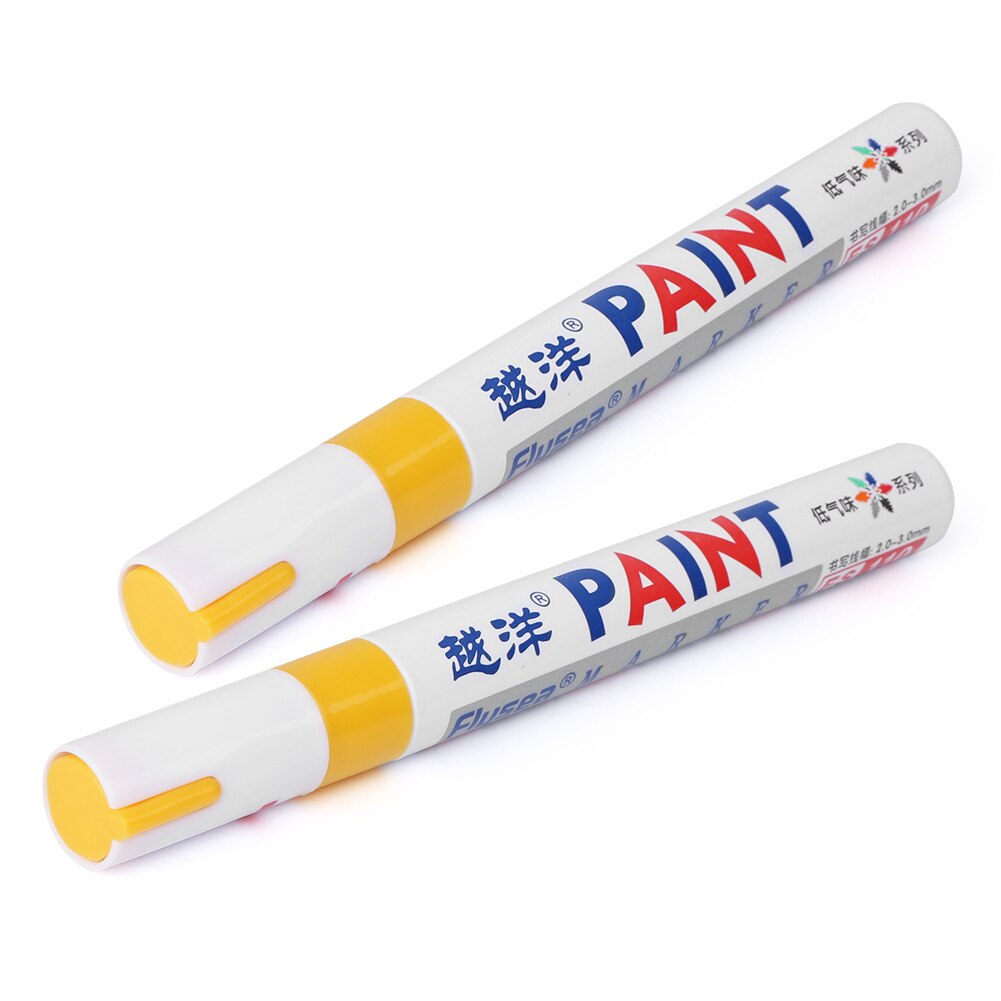 Permanente lakmarker voor de auto