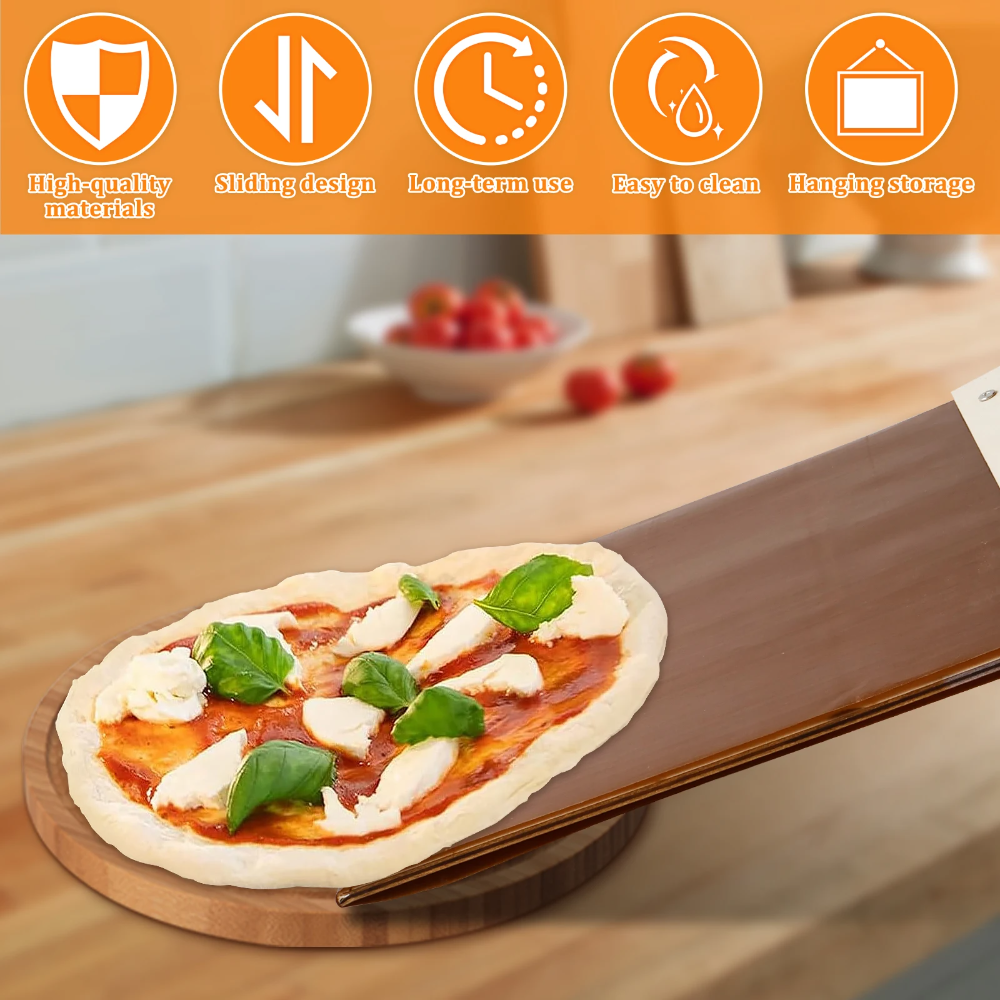 Pizzaschep - Anti-kleef Pizzaschuiver - Keukengerei