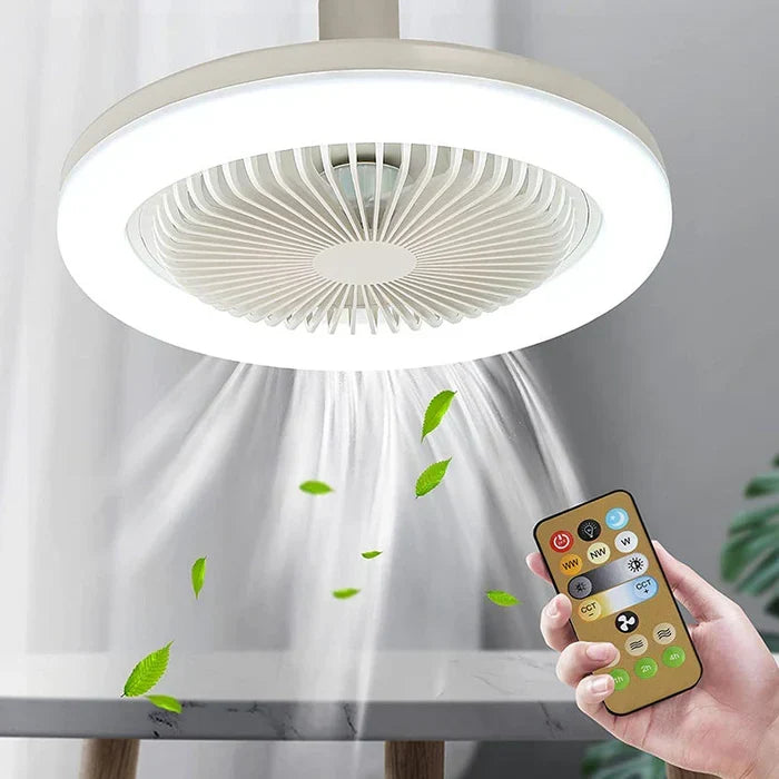 Plafondventilator met verlichting