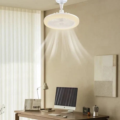 Plafondventilator met verlichting