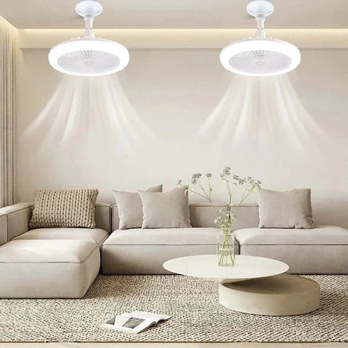 Plafondventilator met verlichting