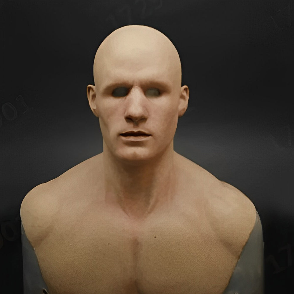 Realistisch oude man masker – Latex masker voor Halloween en cosplay met beweegbare mond