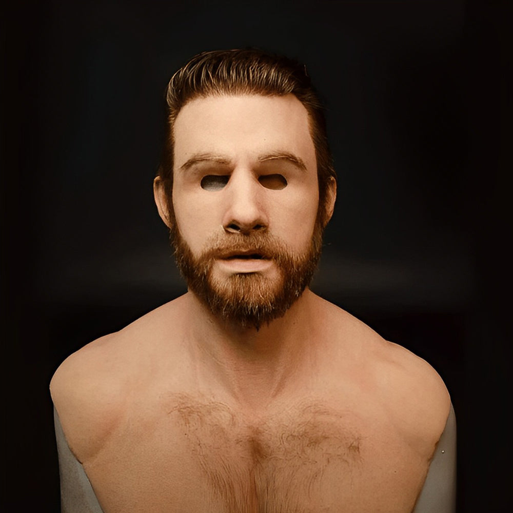 Realistisch oude man masker – Latex masker voor Halloween en cosplay met beweegbare mond