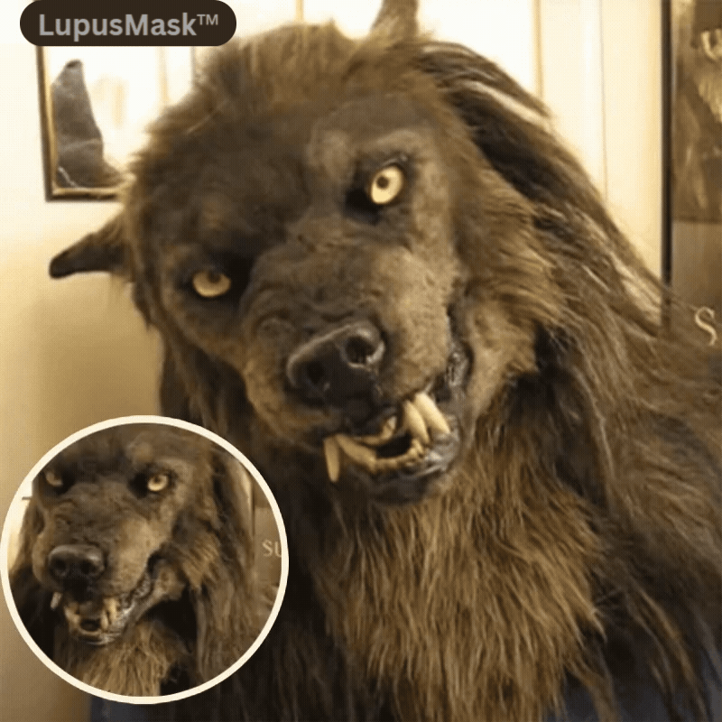 Realistisch Weerwolfmasker voor Halloweenkostuums