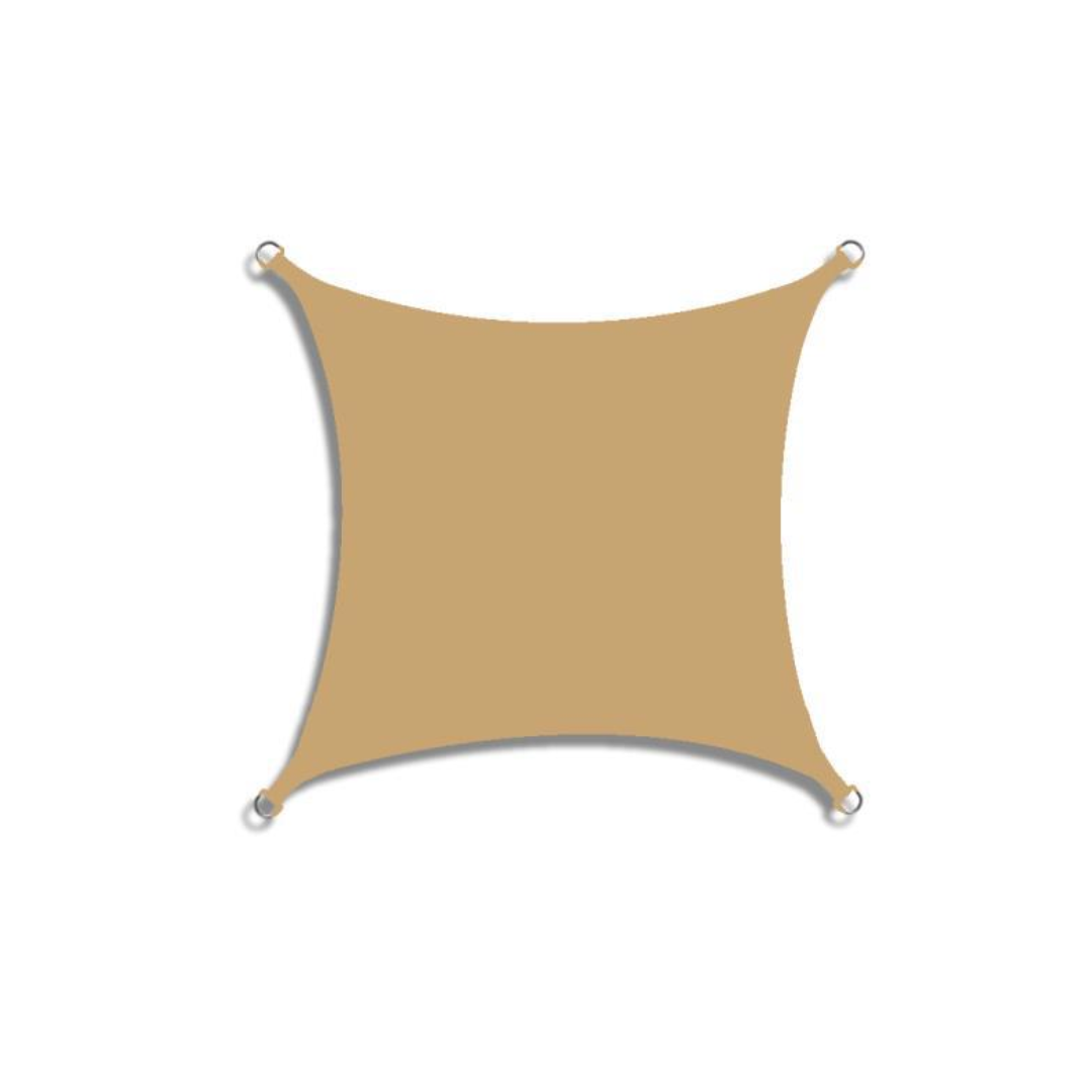 Rechthoekig schaduwdoek