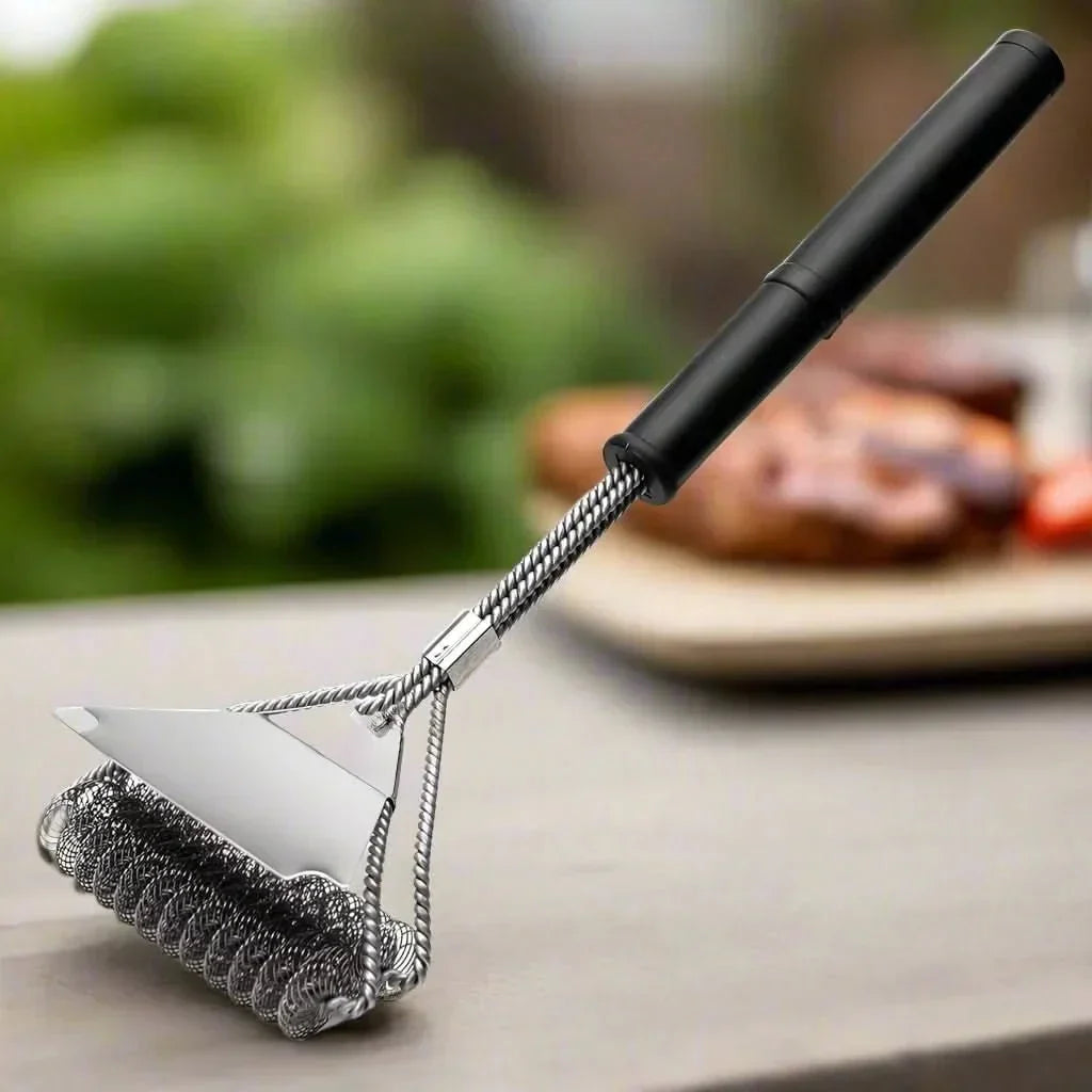 Roestvrijstalen borstelloze barbecueborstel