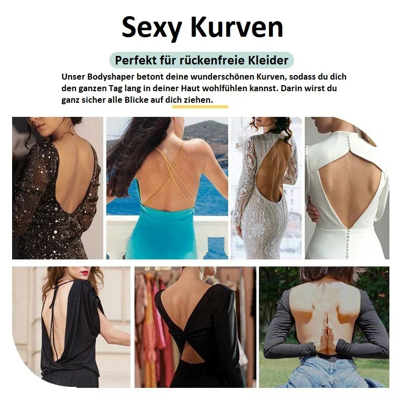 Rugloze bodysuit-bh voor onzichtbare ondersteuning