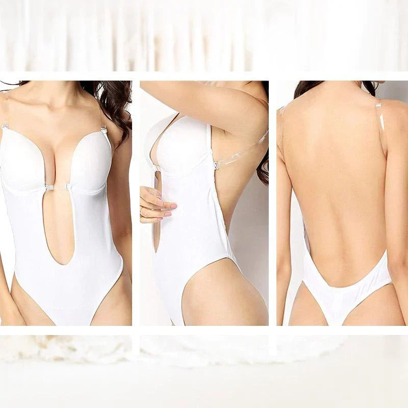 Rugloze bodysuit-bh voor onzichtbare ondersteuning