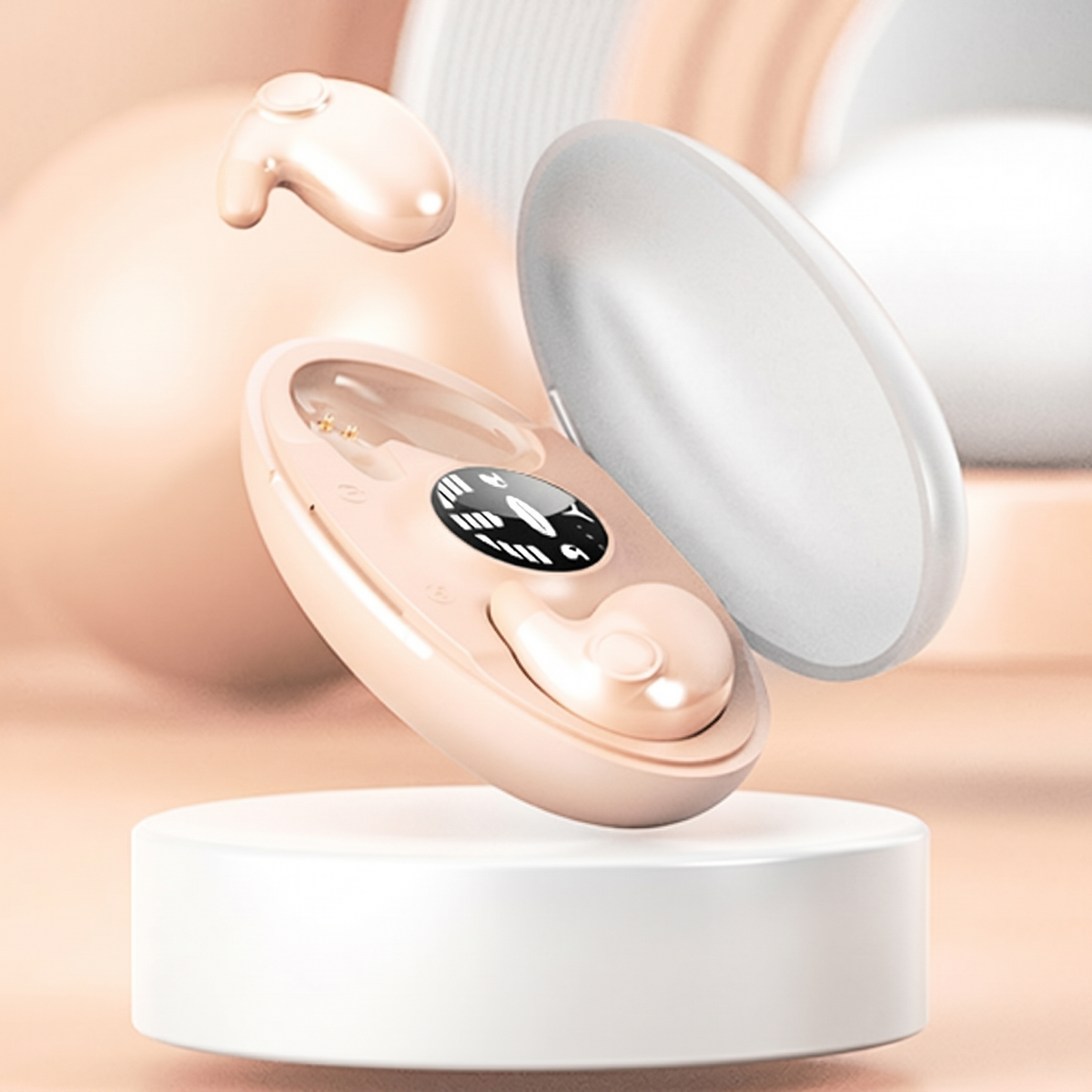 Ruisonderdrukkende slaapoordopjes met waterdicht ontwerp | Lichte in-ear oortjes voor een rustige nachtrust