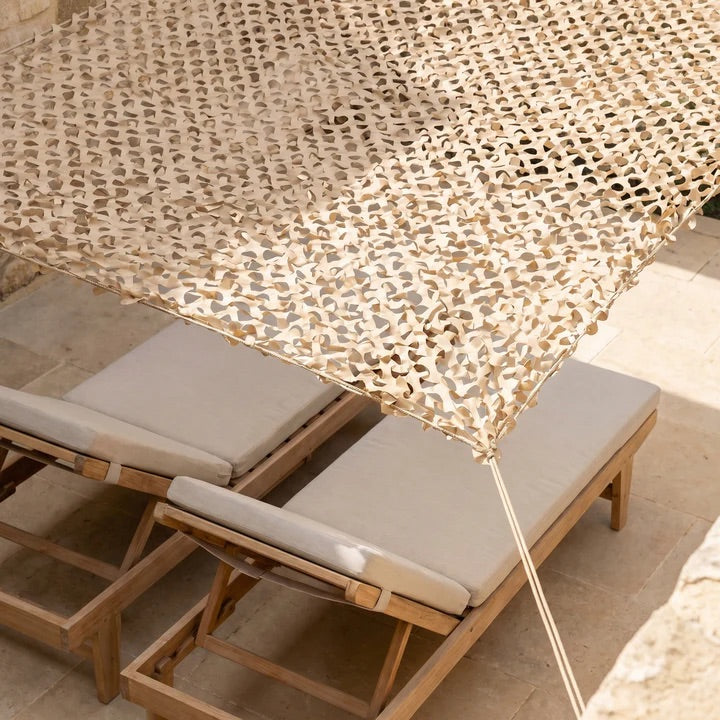 Schaduwdoek voor terras & pergola – 6 kleuren, luchtcirculerend, binnen 1 uur opgehangen