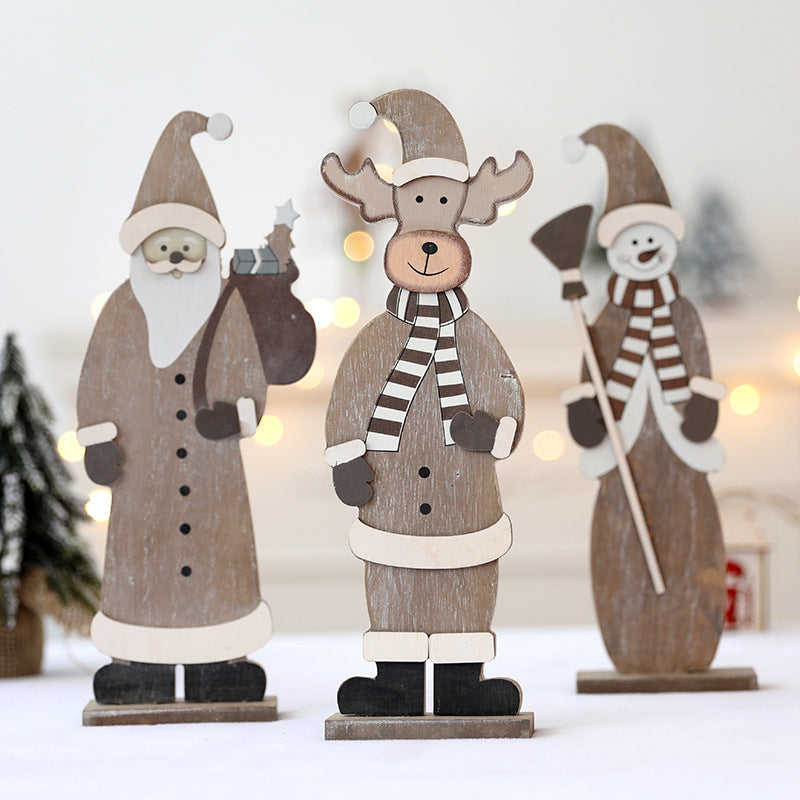 Set decoratieve kerstfiguren