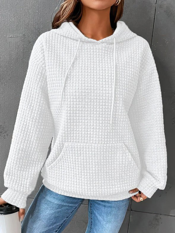Stijlvolle gewatteerde hoodie