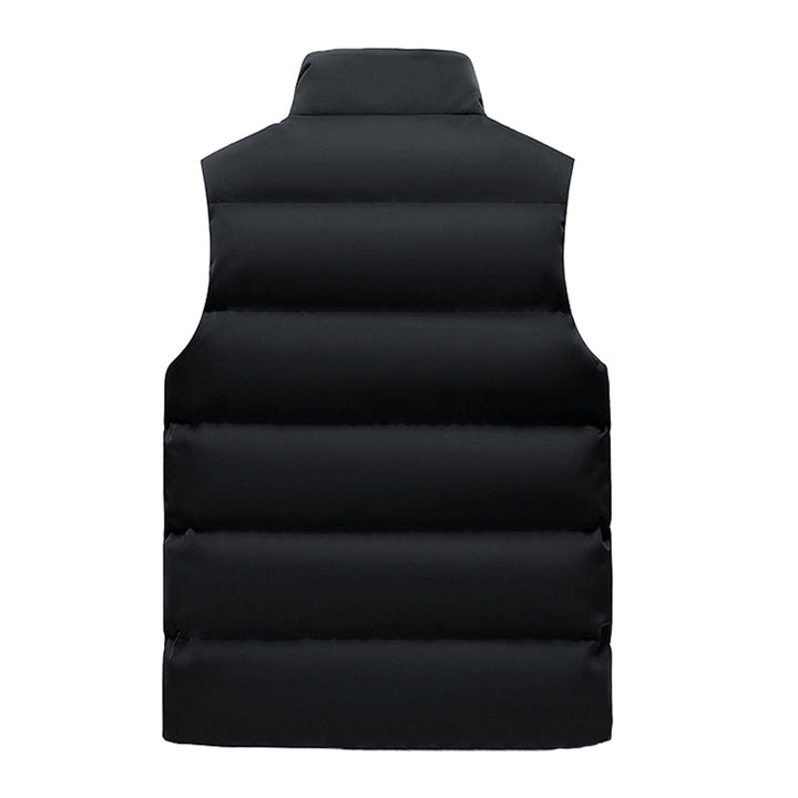 Stijlvolle herenbodywarmer met bontvoering