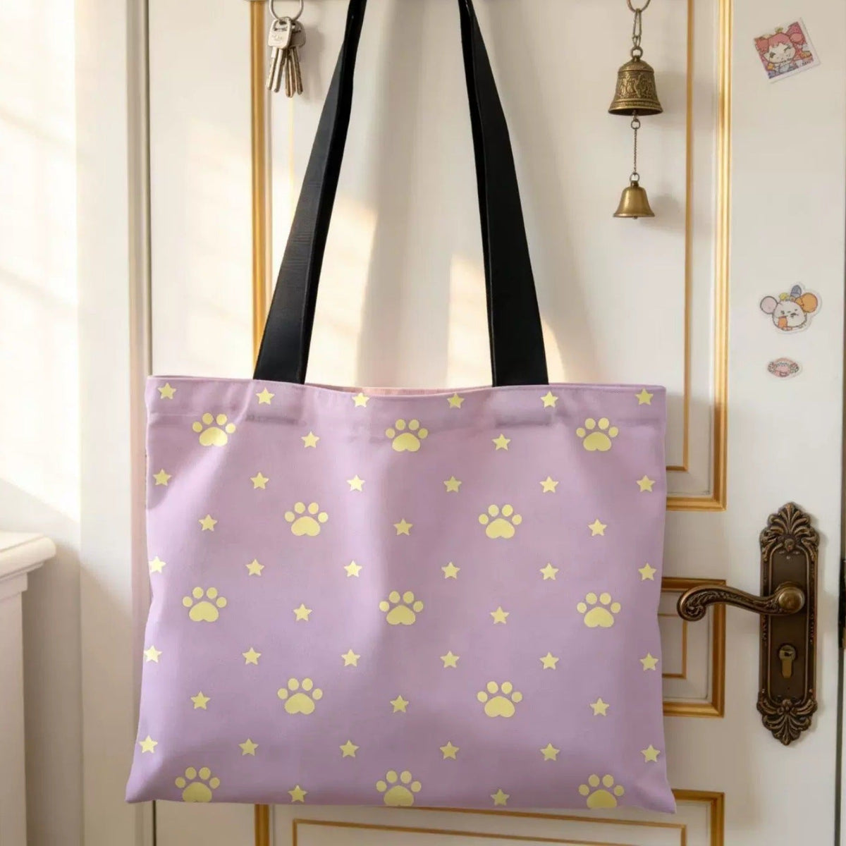 Stijlvolle tote bag met huisdierenthema