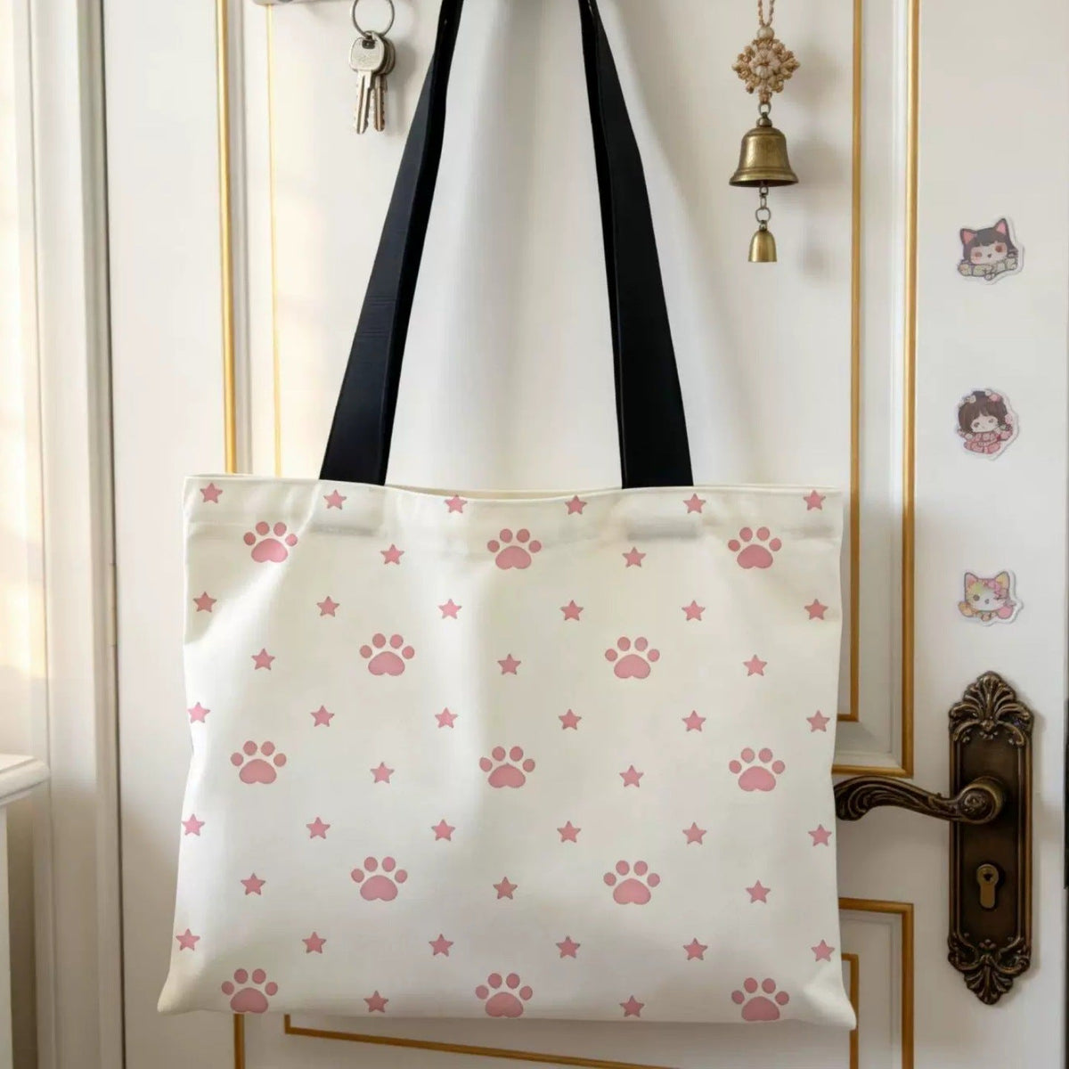 Stijlvolle tote bag met huisdierenthema
