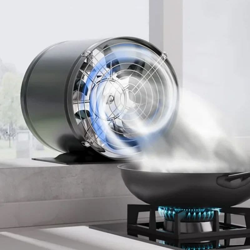 Stille en krachtige buisventilator