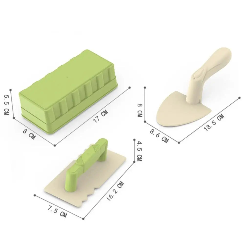 Strandspeelgoedset voor kinderen met minispade