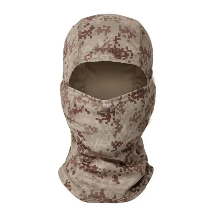 Tactische Balaclava Gezichtsmasker voor Alle Seizoenen - Militaire Camouflage