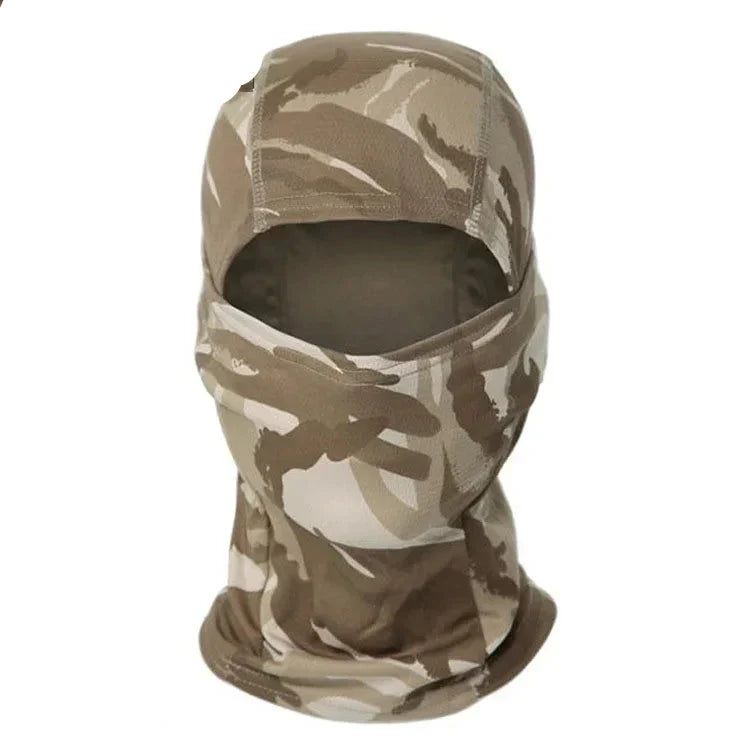 Tactische Balaclava Gezichtsmasker voor Alle Seizoenen - Militaire Camouflage