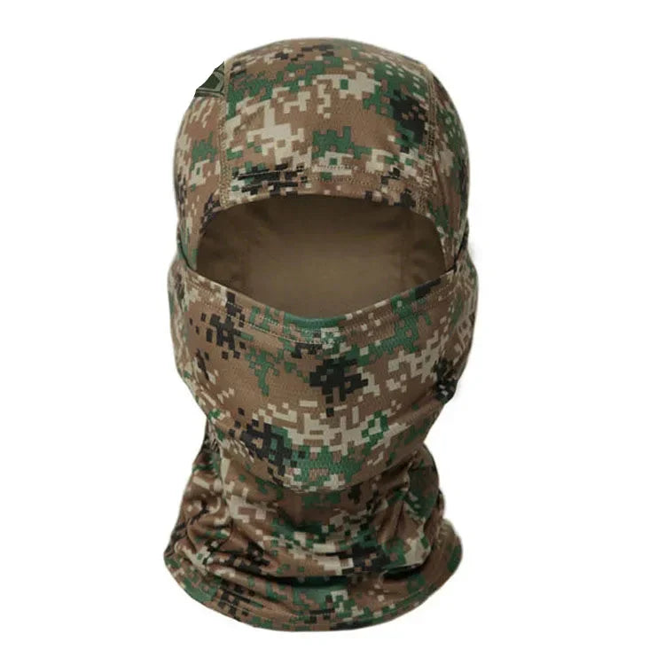 Tactische Balaclava Gezichtsmasker voor Alle Seizoenen - Militaire Camouflage