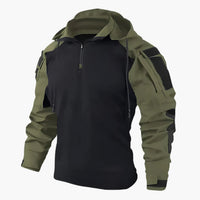 Tactische winterjas met capuchon voor heren