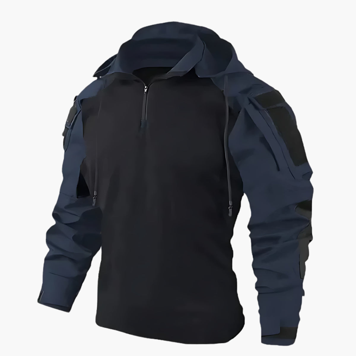 Tactische winterjas met capuchon voor heren