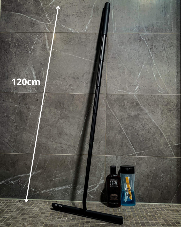 Telescopische douchewisser met uittrekbare steel voor effectieve reiniging